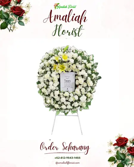 Krans Bunga Duka Tenggerejo